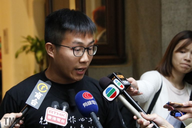 黃浩銘表示，3名「社民連」主要成員，包括主席陳寶瑩、外務副主席周嘉發及余煒彬已被警方拘捕，正在中區警署接受調查。 （資料圖片）