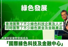 陳茂波稱發展國際綠色科技及金融中心　將為本港帶來龐大機遇