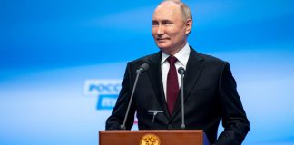 普京連任俄羅斯總統發表勝利演說　稱中俄關係互補未來數年更牢固