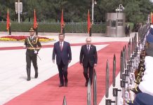 【大國外交】普京抵達北京展開訪華行程　習近平人民大會堂舉行歡迎儀式