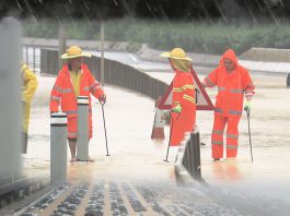 雨災中做到「水情上達」　西貢關愛隊發揮了作用