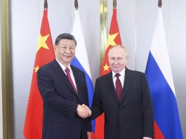 習近平在哈薩克會晤普京　稱中俄要秉持世代友好　努力維護兩國權益