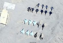 新疆沙漠靶場現F-22與F-35靶機　解放軍被指模擬攻擊駐日美軍基地