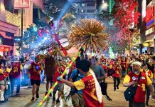 香港仔火龍巡遊　穿梭南區為街坊送祝福