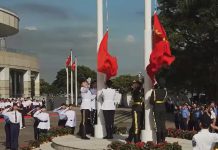 金紫荊廣場慶祝國慶升旗禮　培養青年愛國情懷