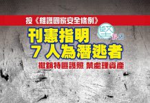 政府刊憲列許智峯等7人為危害國安潛逃者　施行撤銷護照等措施