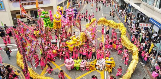多區辦活動慶祝天后寶誕　元朗巡遊盛況空前