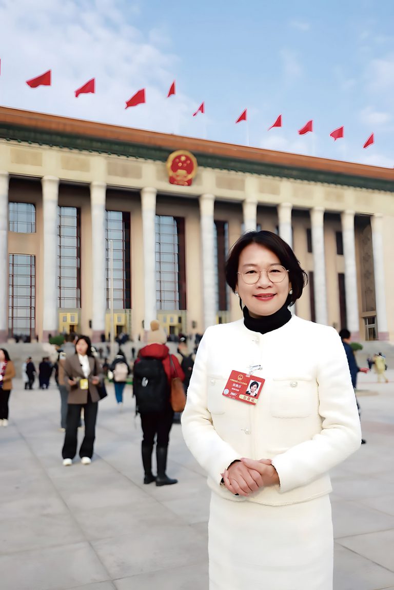 出席今年兩會會議,梁美芬強調須當好「國際說客」。