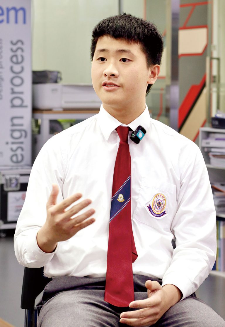 庄俊熙以宇樹機械人創始人王興興為目標。