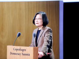 哥本哈根民主高峰會演說　蔡英文：台灣是國際堅定的夥伴