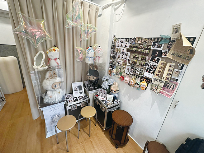 店內亦提供各種不同道具,可以讓客人在拍攝期間隨意使用。