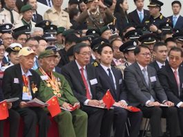 金紫荊廣場舉行升旗禮　紀念五四運動暨抗日戰爭80周年