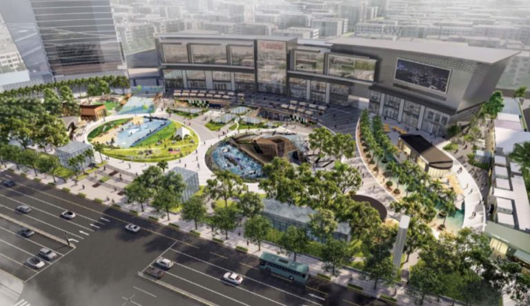 剛於4月底才完成翻修工程的「iN城市廣場」,打造出都市生態綠洲。