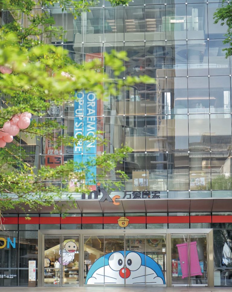 多啦A夢期間限定Pop up Store吸引到不少人流。