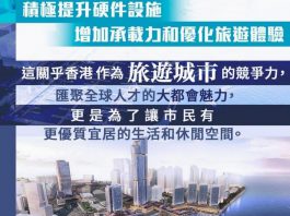 陳茂波稱政府積極提升硬件設施優化旅客體驗　加添大都會魅力