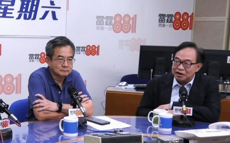 盧偉國(右)指出,建築工程雖然有分判制度,但責任不能分判。