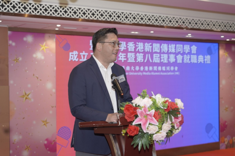 民政及青年事務局副局長梁宏正致辭。