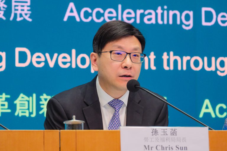 孫玉菡表示,有機制確保破欠基金不被濫用。(中通社)
