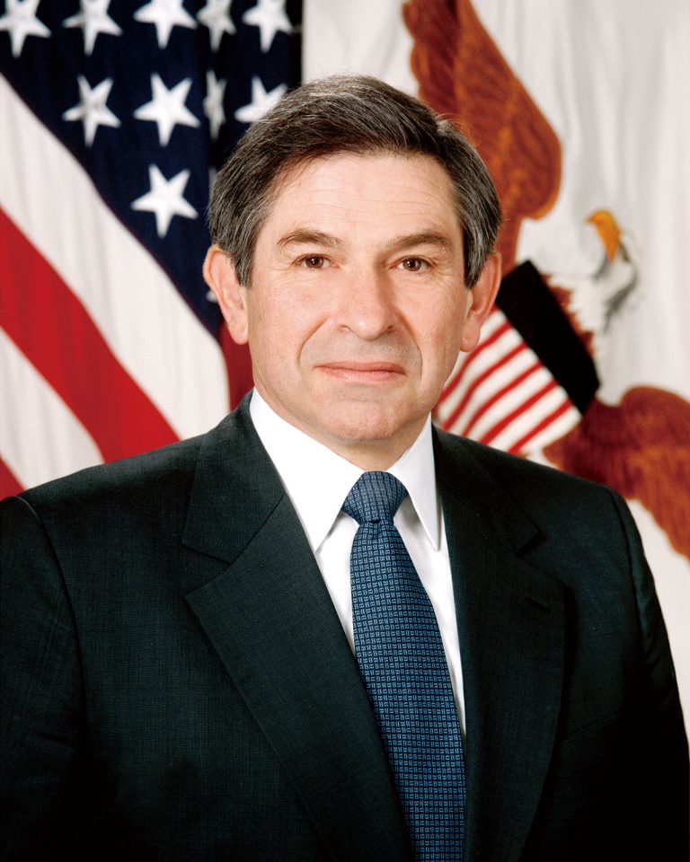 Paul Wolfowitz曾任美國國防部副部長