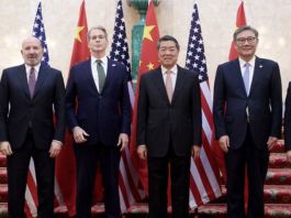 中美經貿磋商機制昨首次舉行會議　商談6小時今繼續