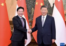 習近平會見新加坡總理黃循財　指中新續發展貿易人文交流