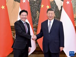 習近平會見新加坡總理黃循財　指中新續發展貿易人文交流