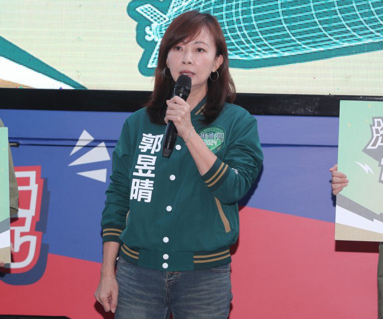 民進黨「立委」郭昱晴偶遇路人直播,竟上網進行公審,在台灣引起熱議。(台灣中時新聞網圖片)