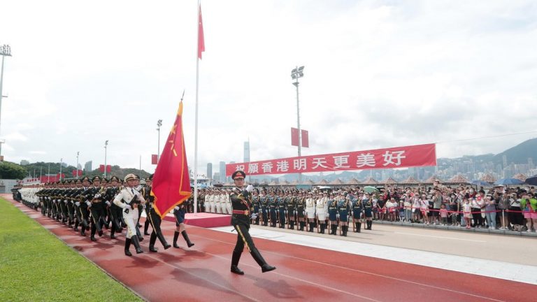 3個解放軍駐港部隊軍營,周末辦開放日。(政府新聞網)