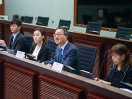 林定國指推動社區調解計劃　先培訓中層及管理層　再將相關知識授予前線人員