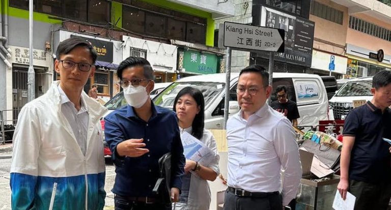 九龍城區為應對惡劣天氣,展開一系列防災準備工作。(民政事務總署fb)