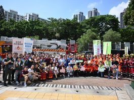 油尖旺與深水埗跨區跨部門風雨季演習