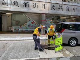 為防「蝴蝶」撲港　民政未雨綢繆採取防風措施