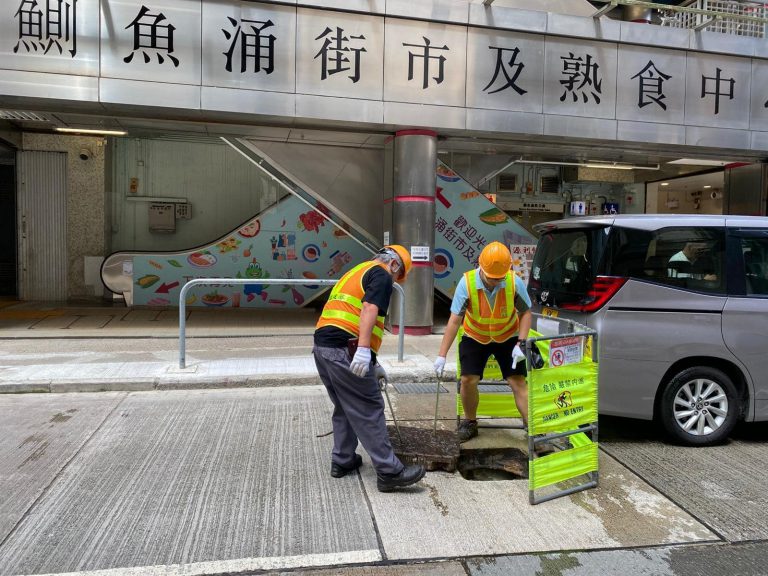民政事務總署因應蝴蝶有機會襲港,未雨綢繆為市民做好防風準備。(民政事務總署FB)