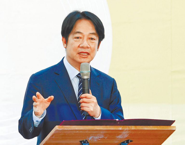 賴清德邀集在野黨領袖會商被拒,氣急敗壞教訓在野黨領導人。(台灣中時新聞網圖片)