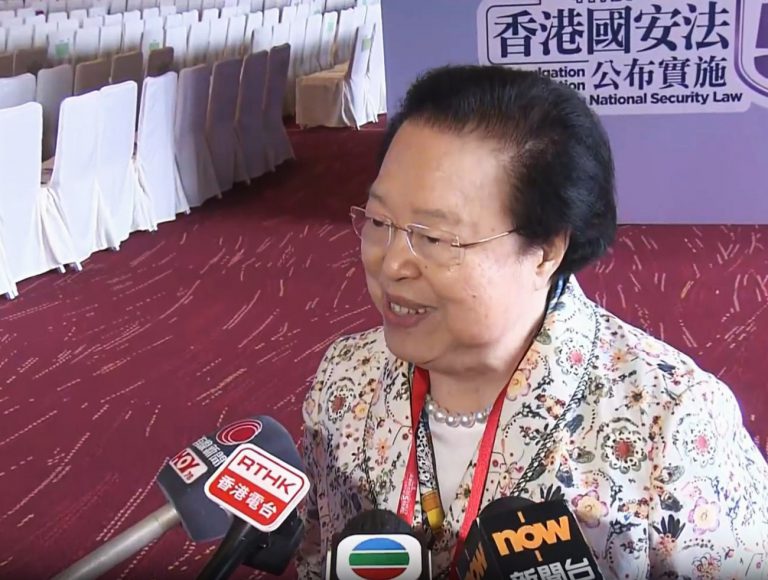 譚惠珠說,選賢任能是一個永恒道理,一個地方要治理得好,一定需要有操守、能力、遠見、決心,以及真正為市民和國家服務的愛國者。