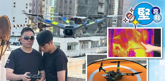 【堅亮點】油尖警區推數碼警政　試驗無人機巡邏　加強防治罪案