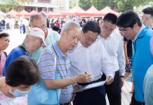 中聯辦主任周霽　今落區調研稱感責重如山