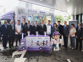 警務處「NSpeed 國安快遞」宣傳車走訪全港各區