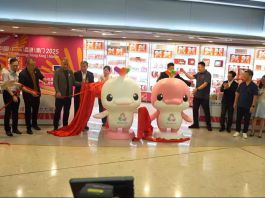 【灣區堅料話你知】「粉色海豚」可愛登場　十五運官方周邊香港西九龍開售