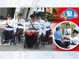 【堅亮點】香港「輪椅警察」伍強　以不屈意志詮釋愛國愛港精神